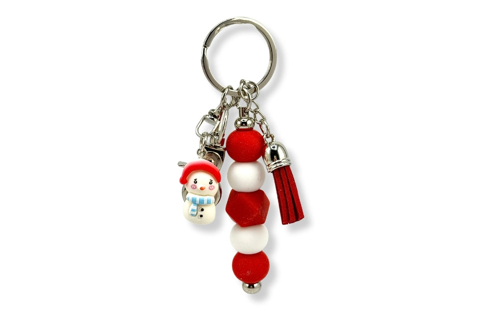 Snowman Keychain