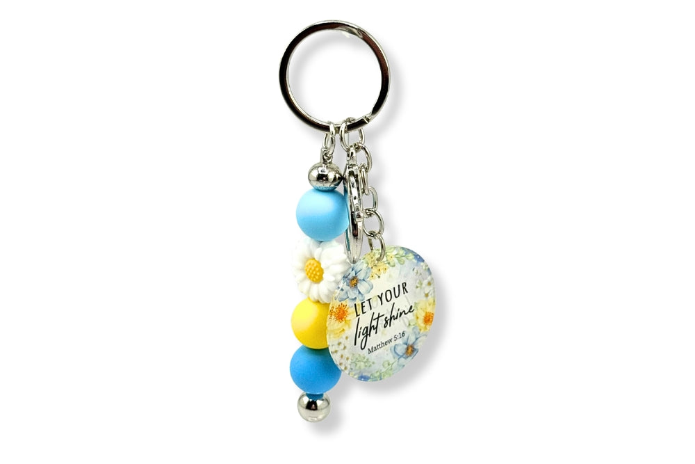 Matthew 5:16 Keychain