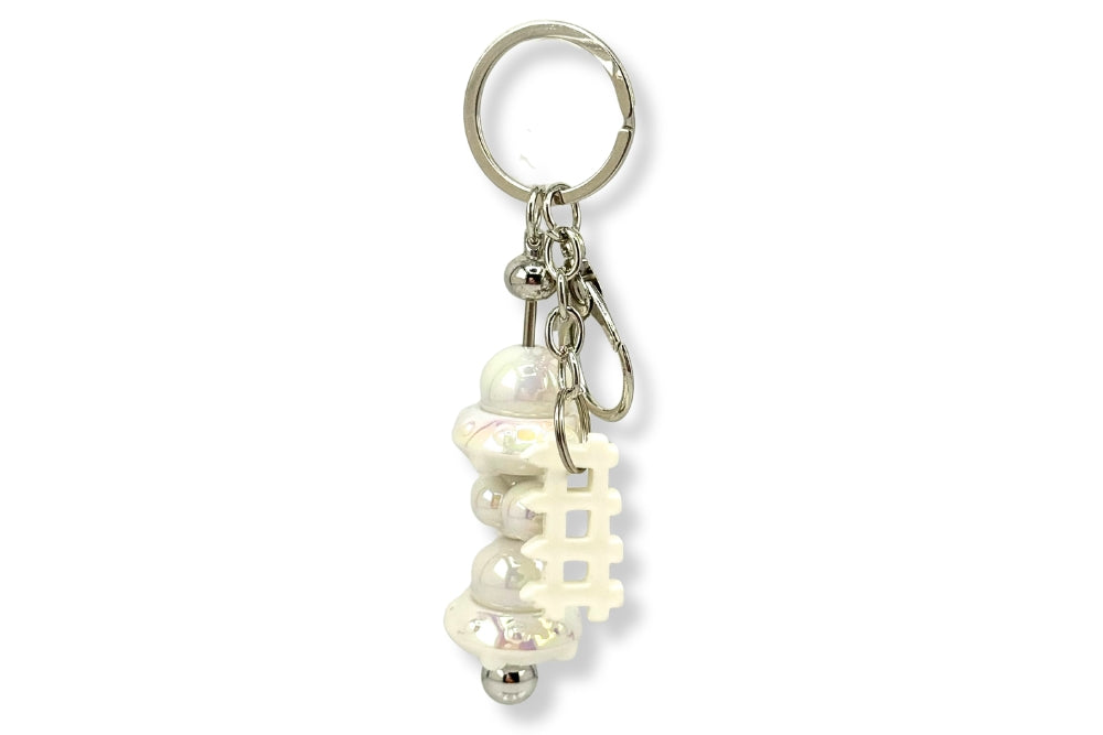 Spaceship Keychain