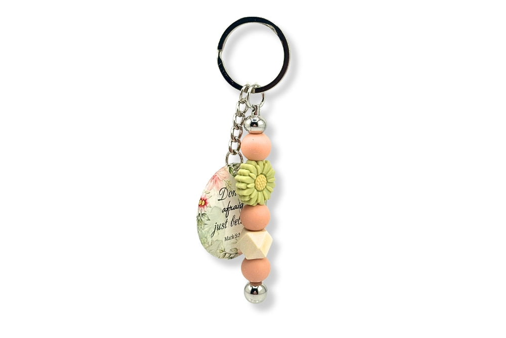 Just Believe Mark 5:36 Keychain