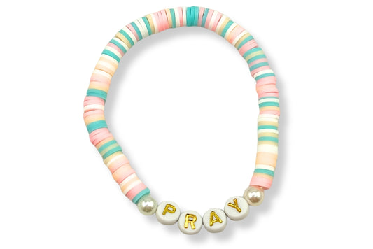 Cotton Candy Pray Bracelet