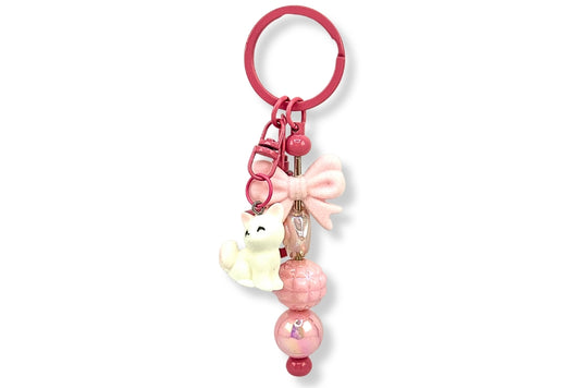 Pretty in Pink Keychain