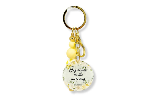 Psalm 30:5 Keychain