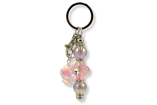 Pink Royalty Keychain