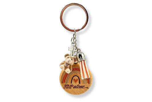 Never Alone Keychain