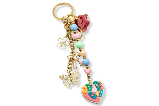 Jesus Love Keychain