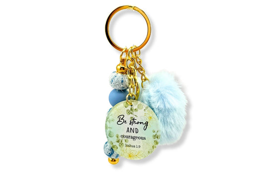 Joshua 1:9 Keychain
