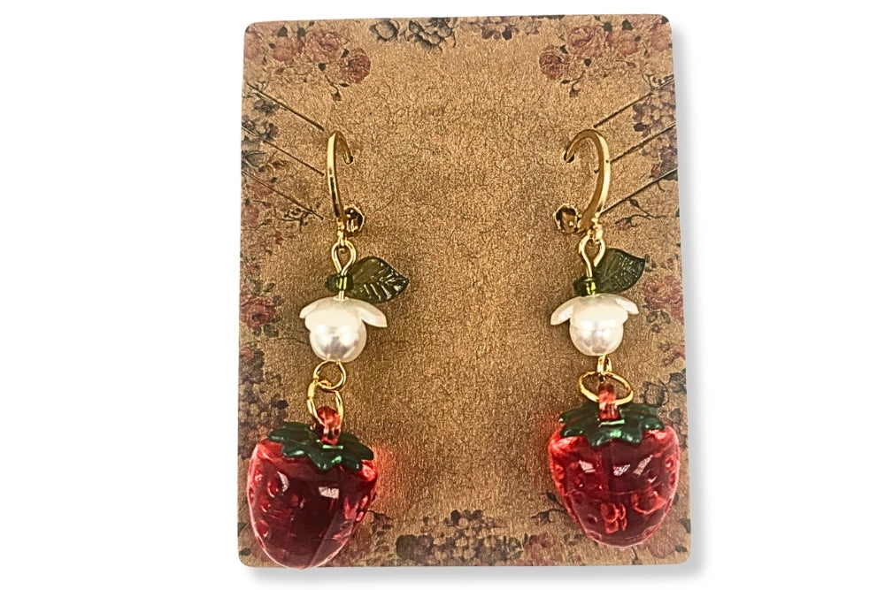 Strawberry Earrings