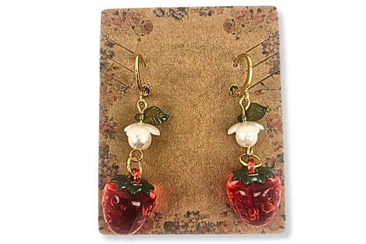 Strawberry Earrings