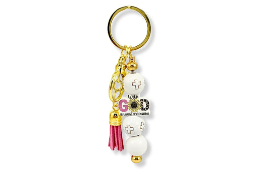With God Keychain