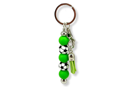 Soccer Keychain-Green