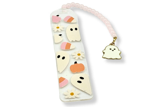 Flower Ghost Bookmark